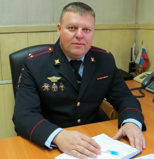 Начальник Абаканского ЛО МВД РФ подполковник полиции Константин Маковкин